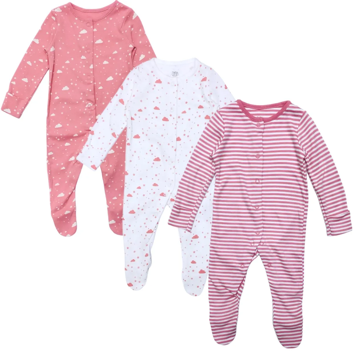 F&f 2024 baby sleepsuits