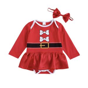 Little Town little Town Cute Baby Girl Christmas Santa costume on soft fabric(NO RETURNS OR EXCHANGE ON THIS PRODUCT) - 8000 in warri, delta state, Nigeria