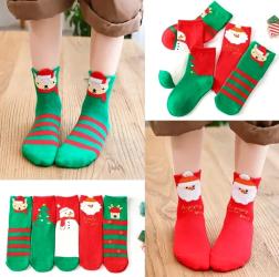 Little Town Little Town Kids Christmas Socks, Style Santa Face-(N4100 PER STYLE)(NO RETURNS OR EXCHANGE ON THIS PRODUCT) - 4100 in warri, delta state, Nigeria