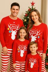 Little Town Little Town Pure 100% Cotton Children's Size Matching Family Pajamas (NO RETURN NO EXCHANGE ON THIS PRODUCT) - 17900 in warri, delta state, Nigeria